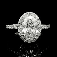 2.52 Carats Lab Grown Diamond 14K Gold Ring