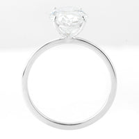 3.02 Carats Lab Grown Diamond 14K Gold Ring