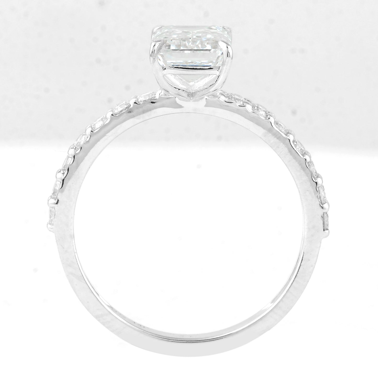 2.39 Carats Lab Grown Diamond 14K Gold Ring