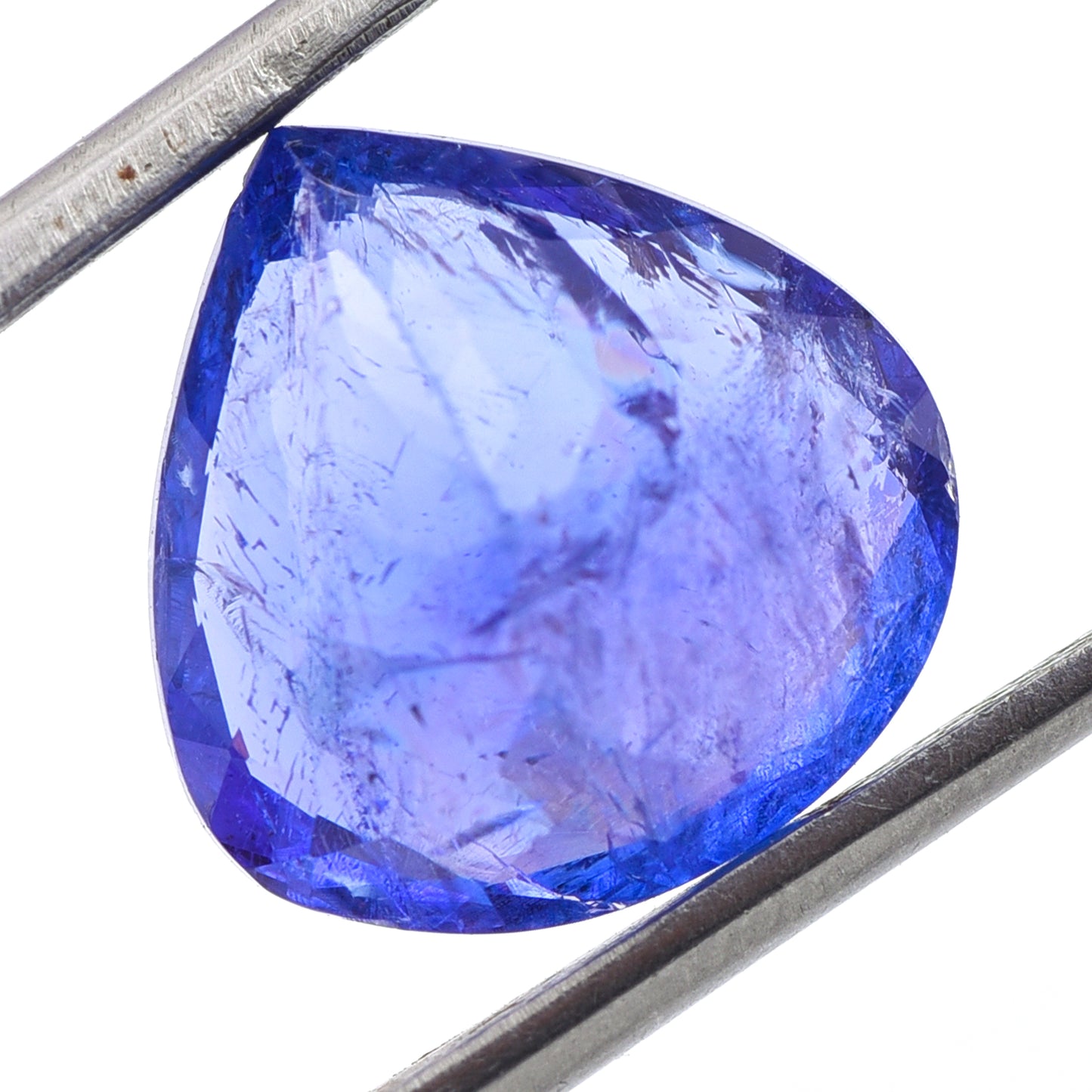 7.45 Natural Zoisite Tanzanite Pear Mixed Cut Gemstone