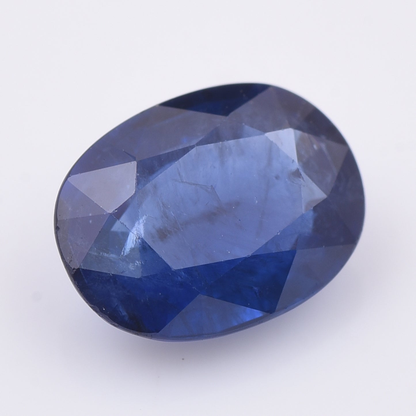 1.83 Natural Corundum Sapphire Oval Mixed Cut Gemstone