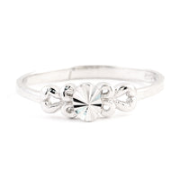 0.00 Ct Plain 925 Sterling Silver Ring