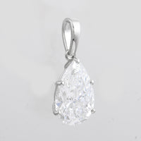 2.03 Carats Lab Grown Diamond 14K Gold Pendant