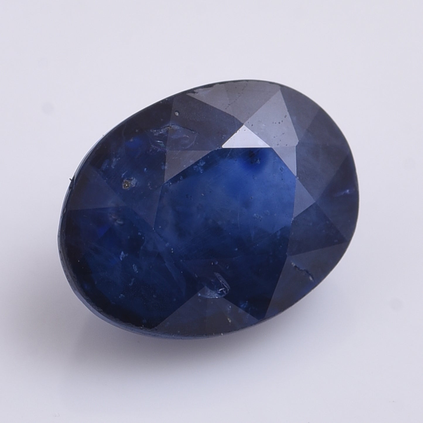 1.85 Natural Corundum Sapphire Oval Mixed Cut Gemstone