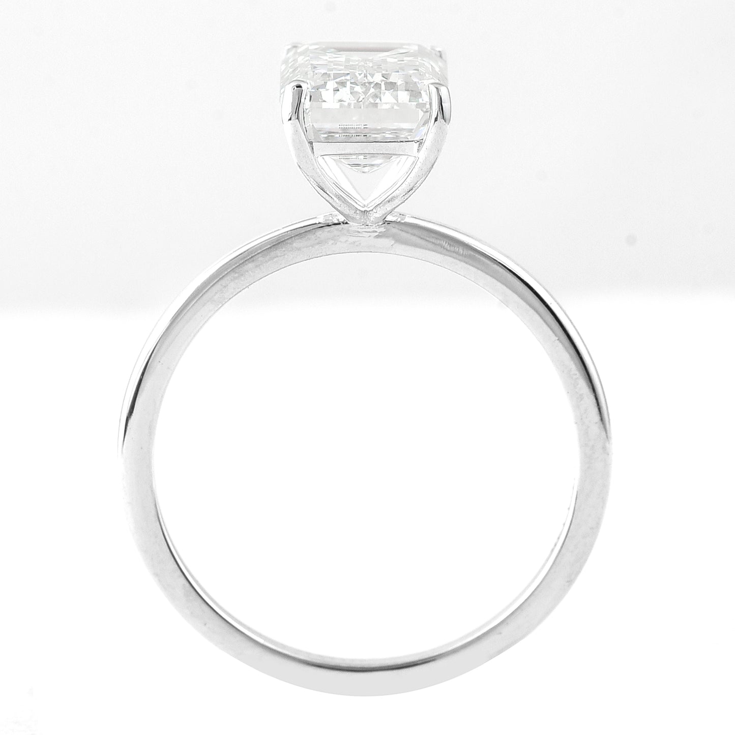 3.00 Carats Lab Grown Diamond 14K Gold Ring