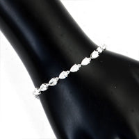 4.80 Carats Lab Grown Diamond 14K Gold Bracelet