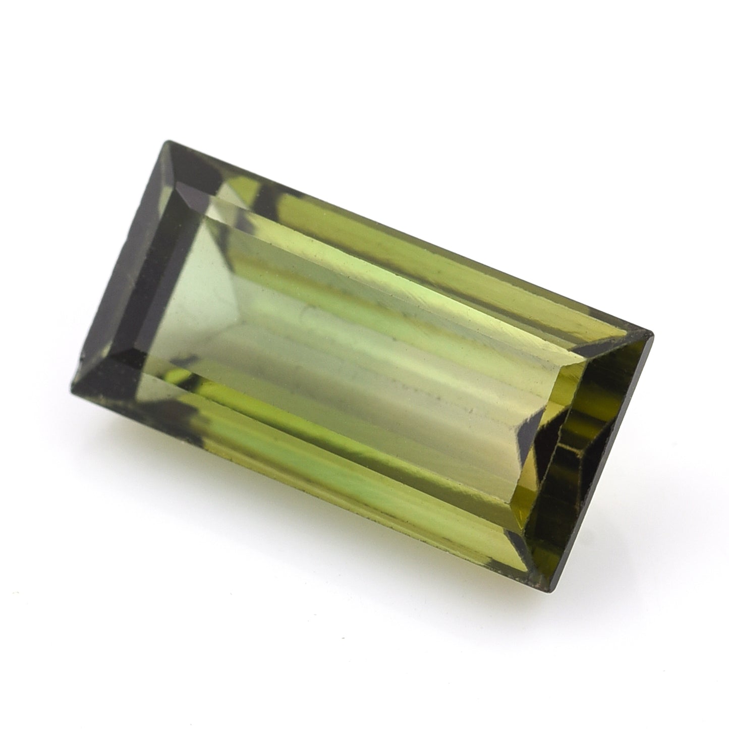 5.21 Natural Tourmaline Verdelite Rectangular Step Cut Gemstone