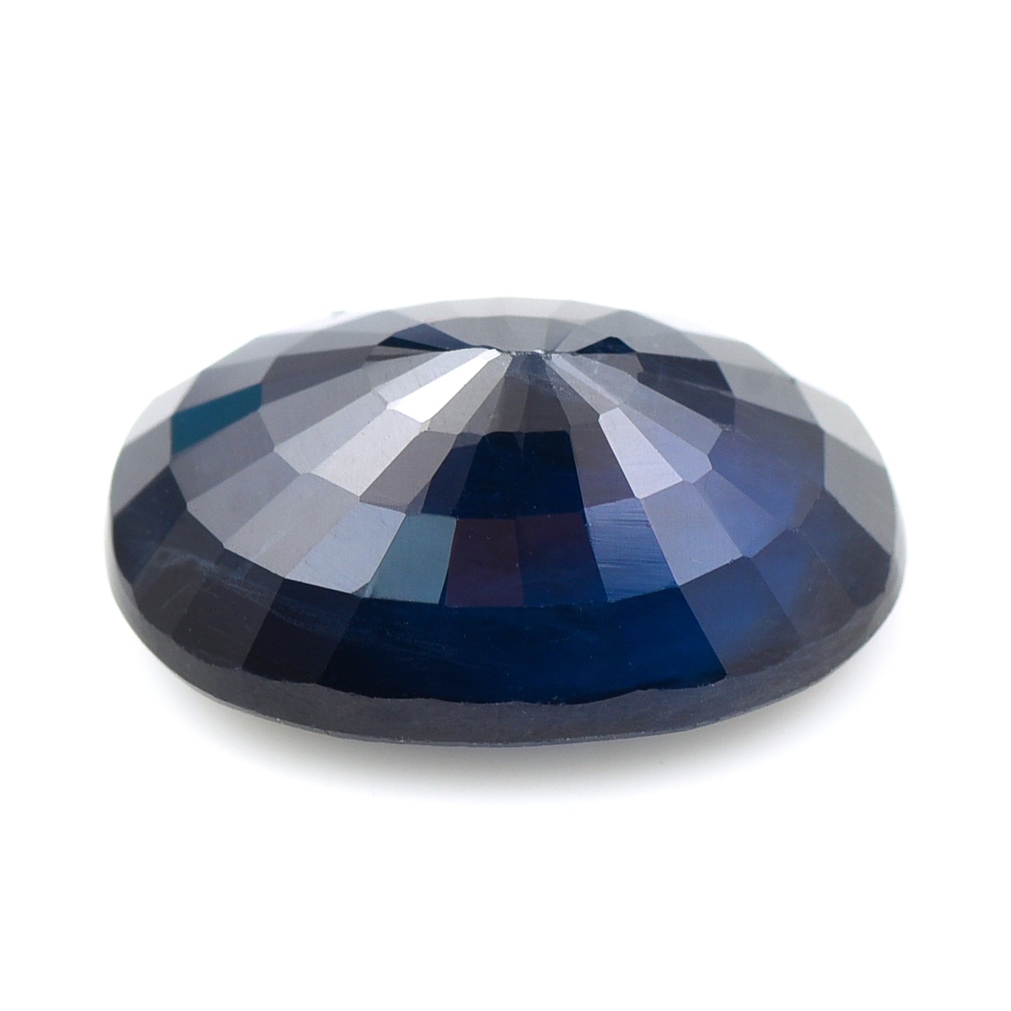 9.4 Natural Corundum Sapphire Oval Mixed Cut Gemstone