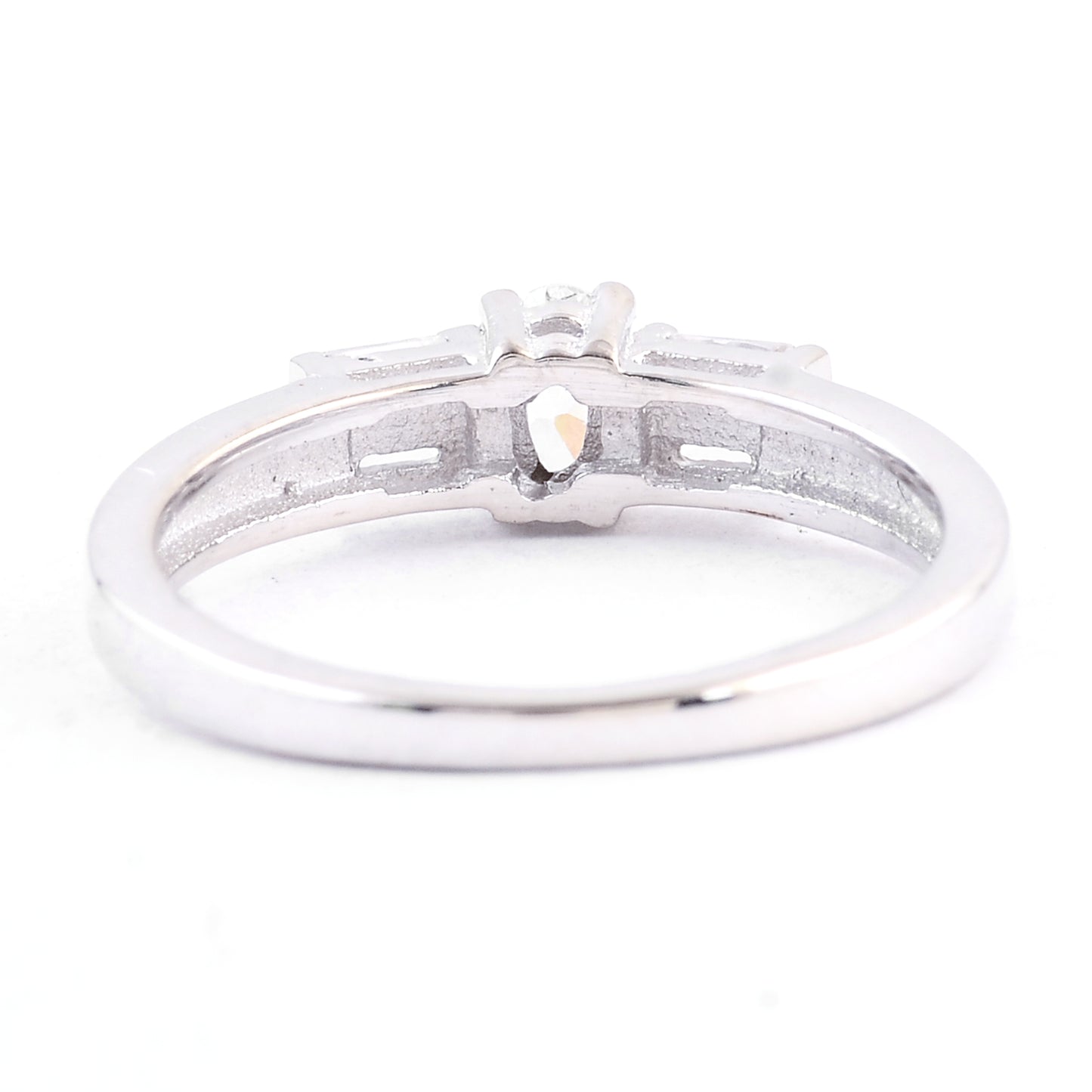1.12 Ct Cubic Zirconia 925 Sterling Silver Ring