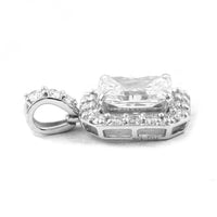 2.59 Carats Lab Grown Diamond 14K Gold Pendant