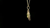 1.85 Ct Oval Tourmaline 14K Gold Pendant