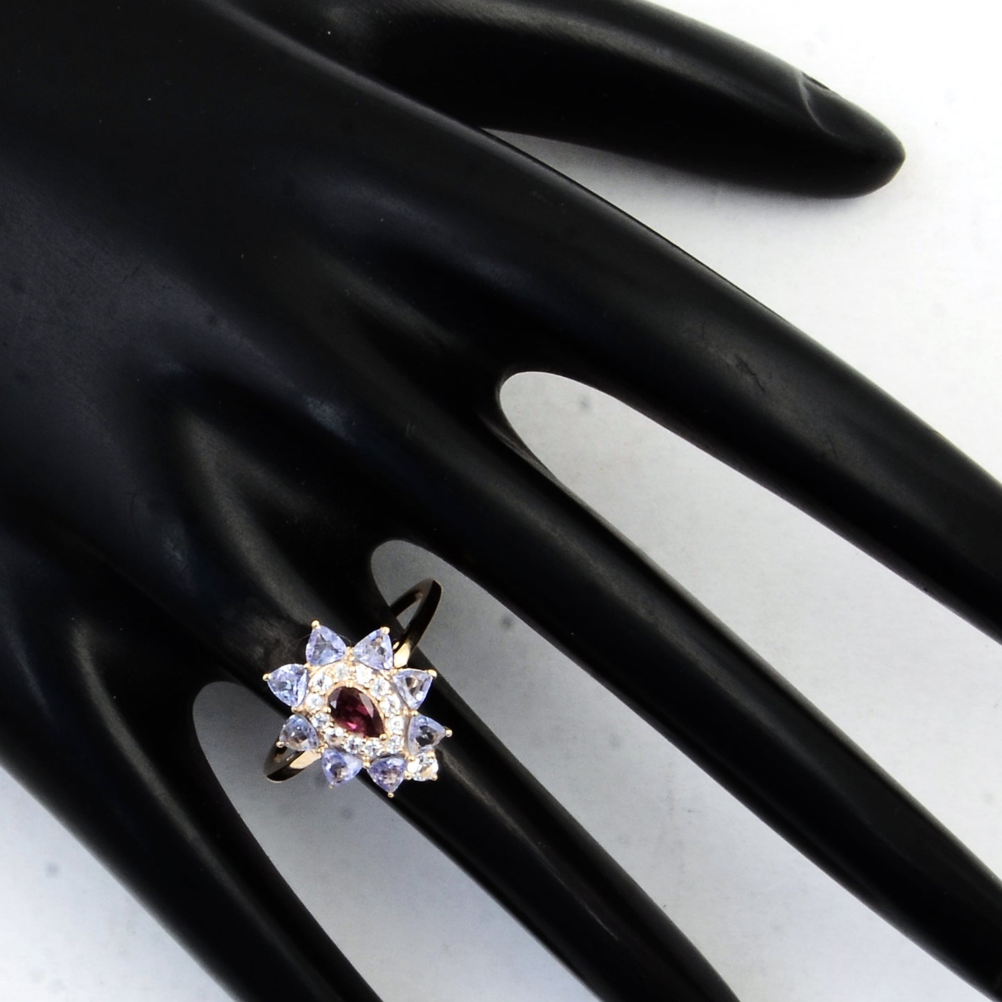 1.18 Ct Pear Tourmaline 14K Gold Ring