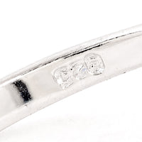 0.00 Ct Plain 925 Sterling Silver Ring
