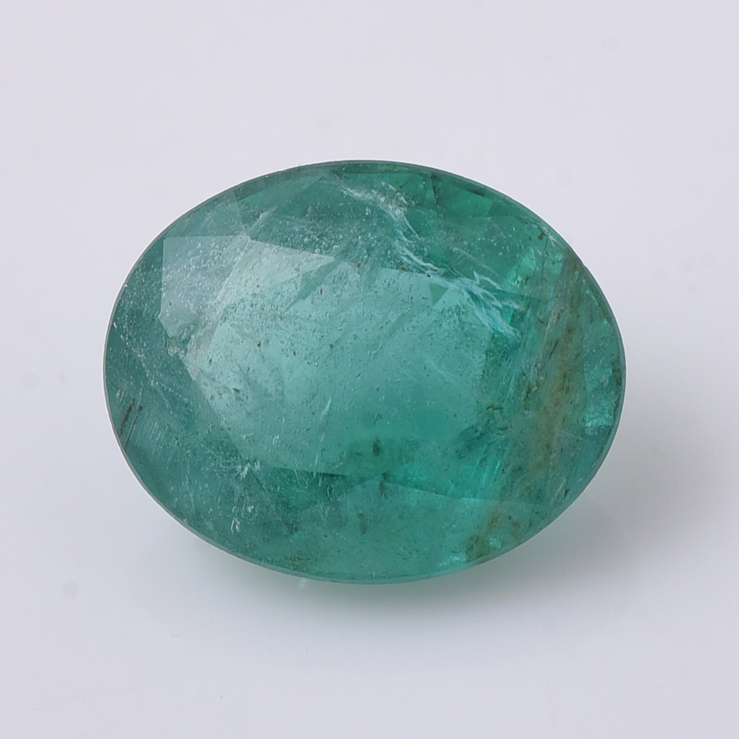 2.39 Natural Beryl Emerald Oval Mixed Cut Gemstone