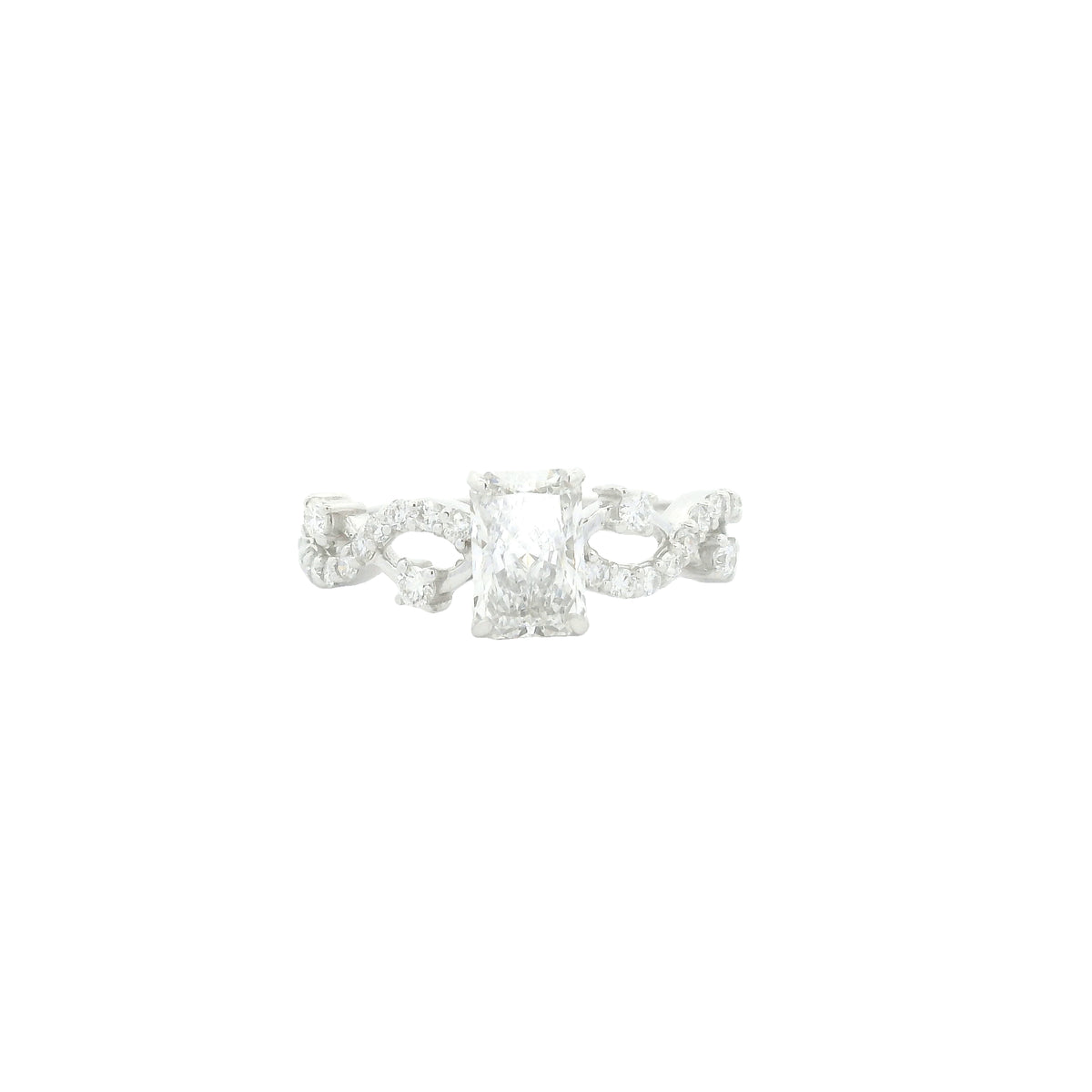 1.39 Carats Lab Grown Diamond 14K Gold Ring