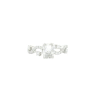 1.39 Carats Lab Grown Diamond 14K Gold Ring