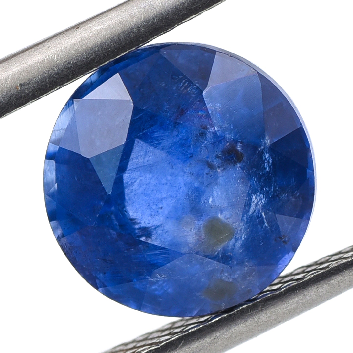3.29 Natural Corundum Sapphire Round Mixed Cut Gemstone