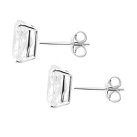 3.79 Carats Lab Grown Diamond 14K Gold Earrings