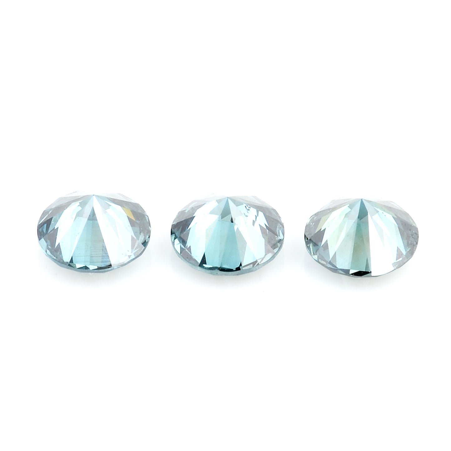 0.55 Blue Diamond Round Loose Gemstone