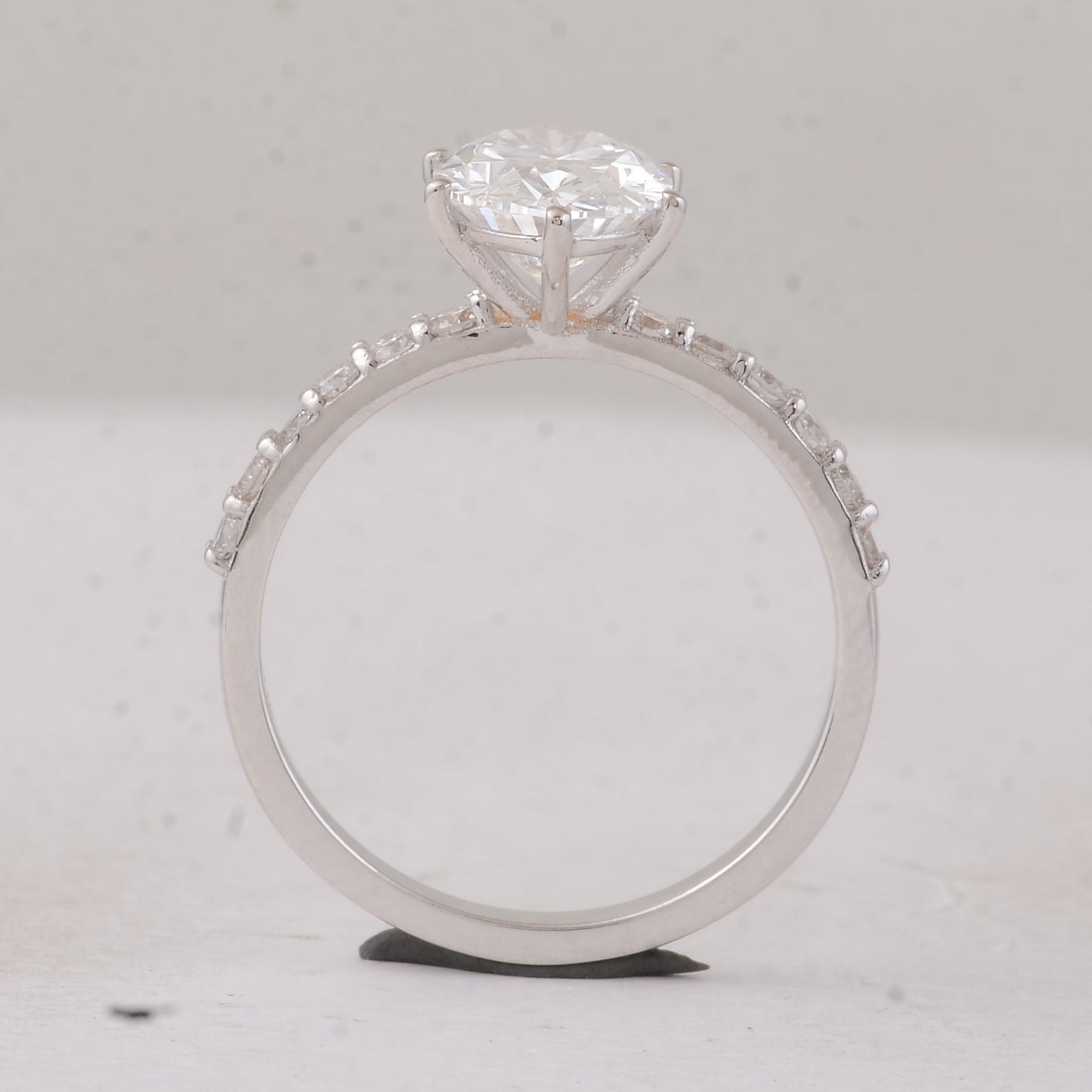 2.36 Carats Lab Grown Diamond 14K Gold Ring