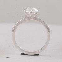 2.36 Carats Lab Grown Diamond 14K Gold Ring