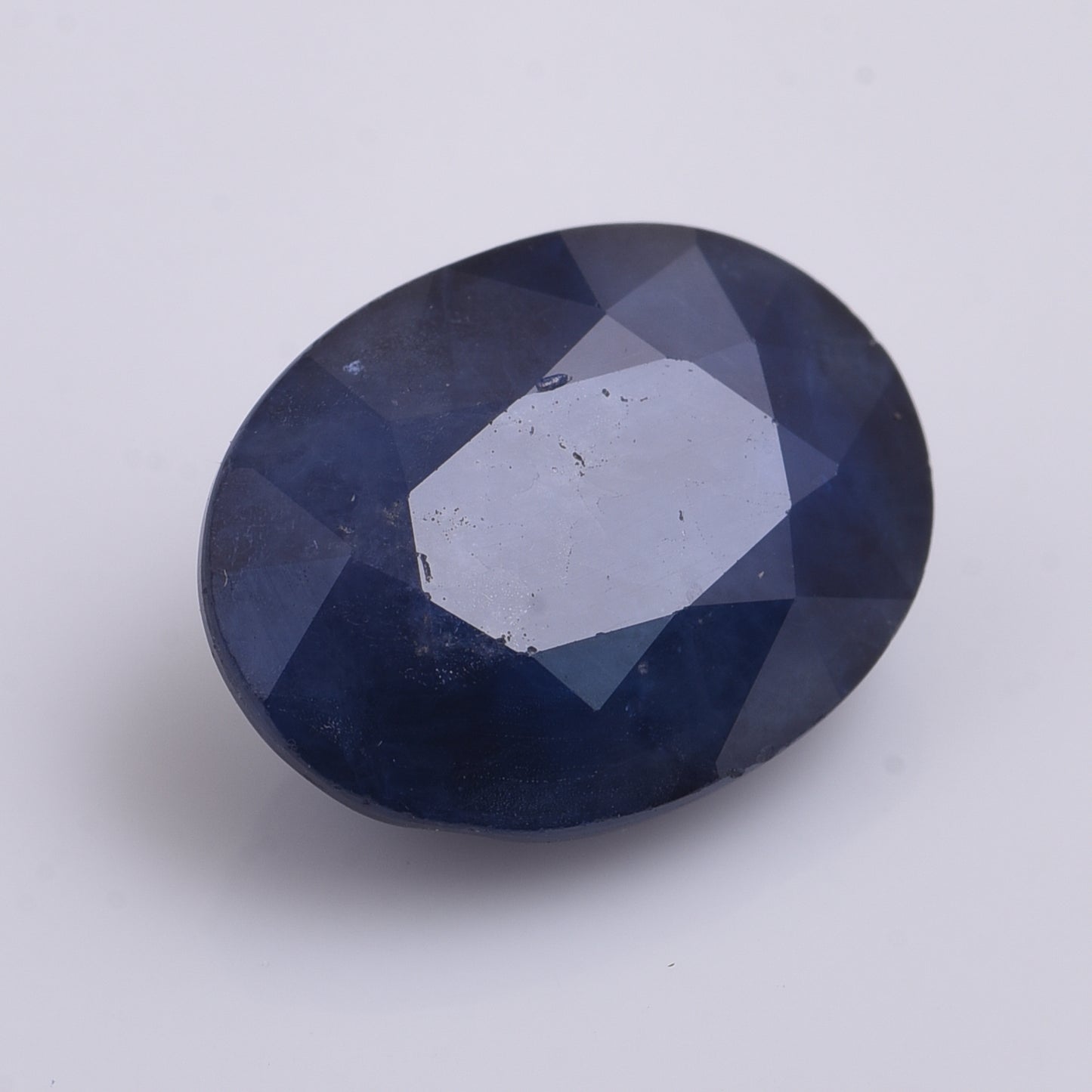 6.24 Natural Corundum Sapphire Oval Mixed Cut Gemstone