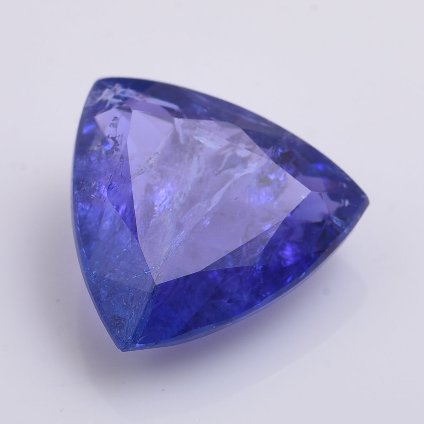 7.94 Natural Zoisite Tanzanite Triangular Mixed Cut Gemstone