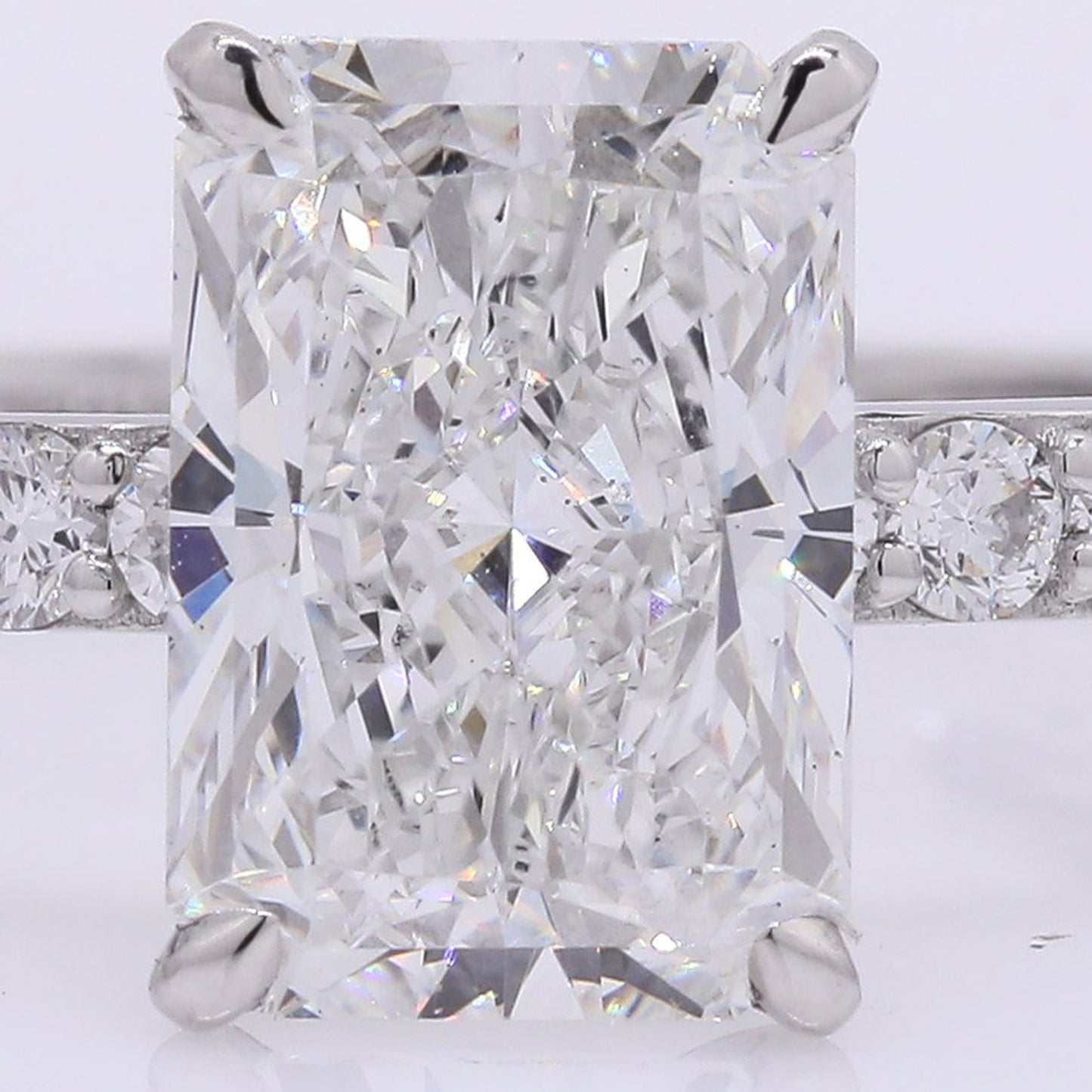 2.41 Carats Lab Grown Diamond 950 Platinum Ring
