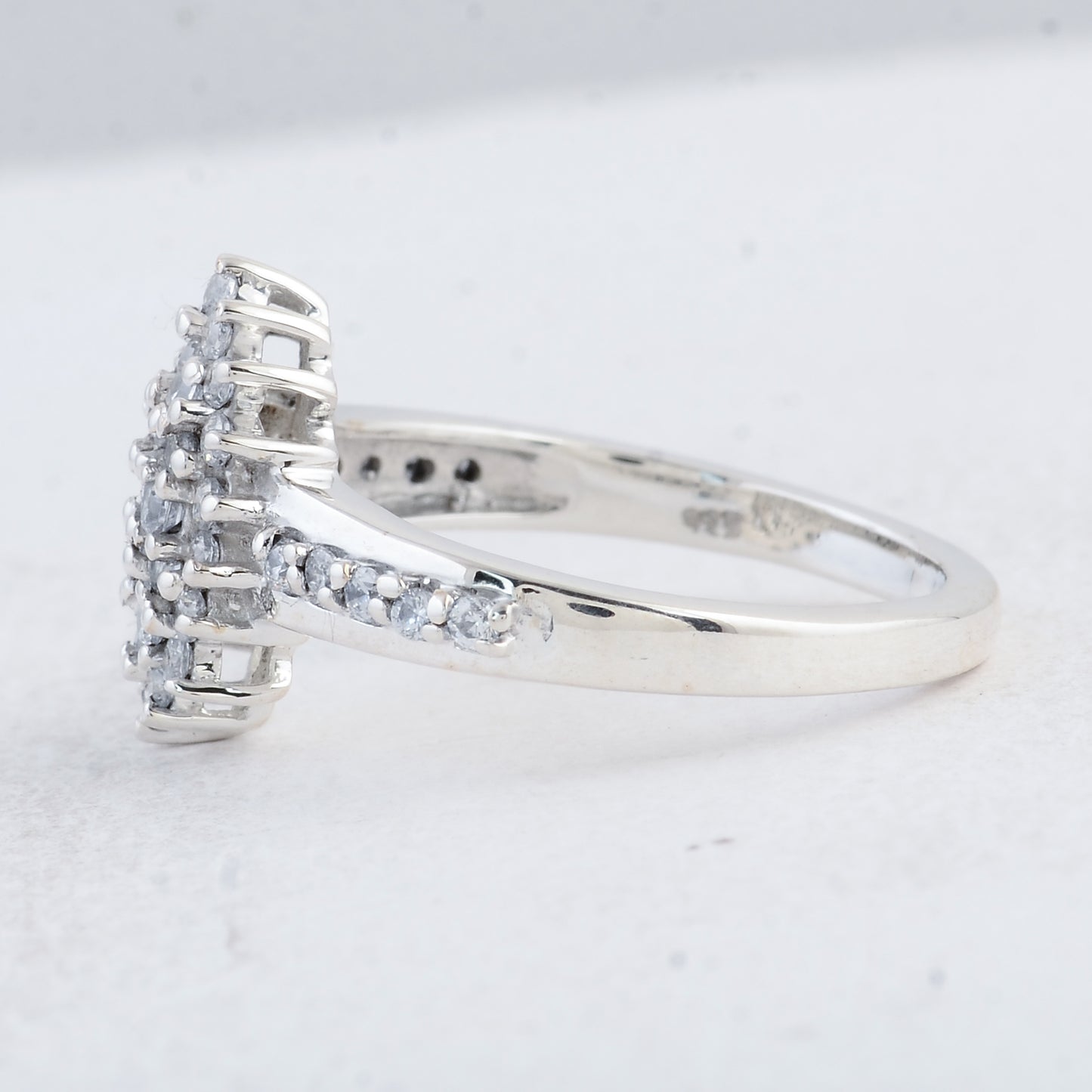 1.29 Ct Round Cubic Zirconia 925 Sterling Silver Ring