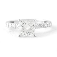 3.09 Carats Lab Grown Diamond 14K Gold Ring