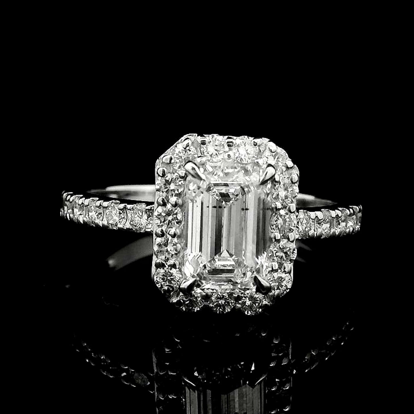 2.00 Carats Lab Grown Diamond 14K Gold Ring