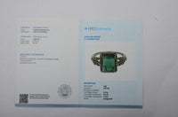4.31 Ct Cushion Cabochon Cut Natural Tourmaline 14K Gold Ring