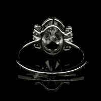 3.24 Carats Lab Grown Diamond 14K Gold Ring