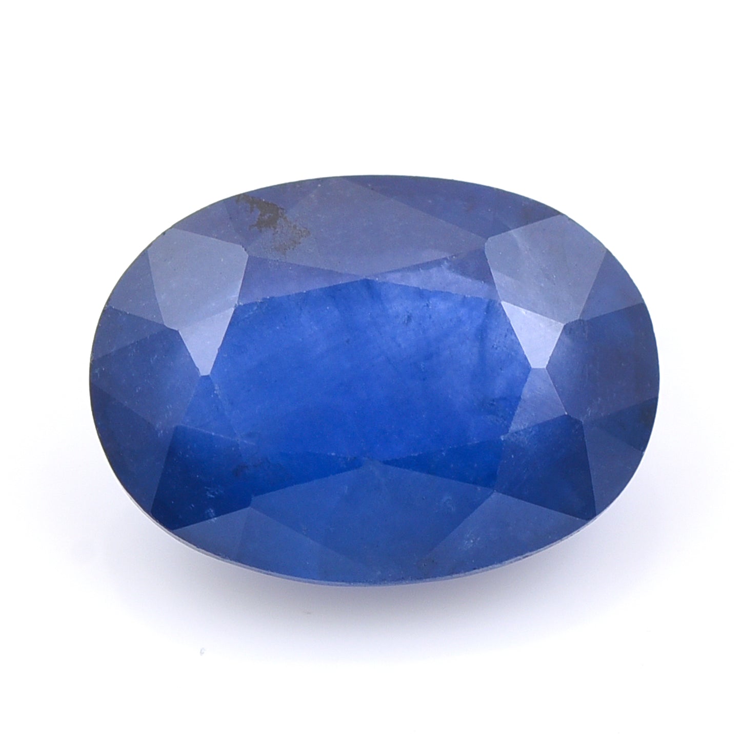2.88 Natural Corundum Sapphire Oval Mixed Cut Gemstone