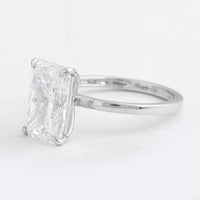 4.00 Carats Lab Grown Diamond 14K Gold Ring