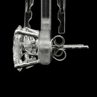 4.13 Carats Lab Grown Diamond 14K Gold Earrings