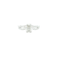 1.29 Carats Lab Grown Diamond 14K Gold Ring