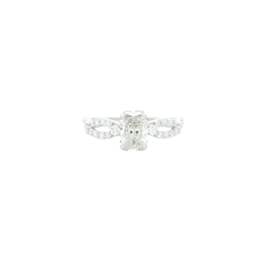 1.29 Carats Lab Grown Diamond 14K Gold Ring