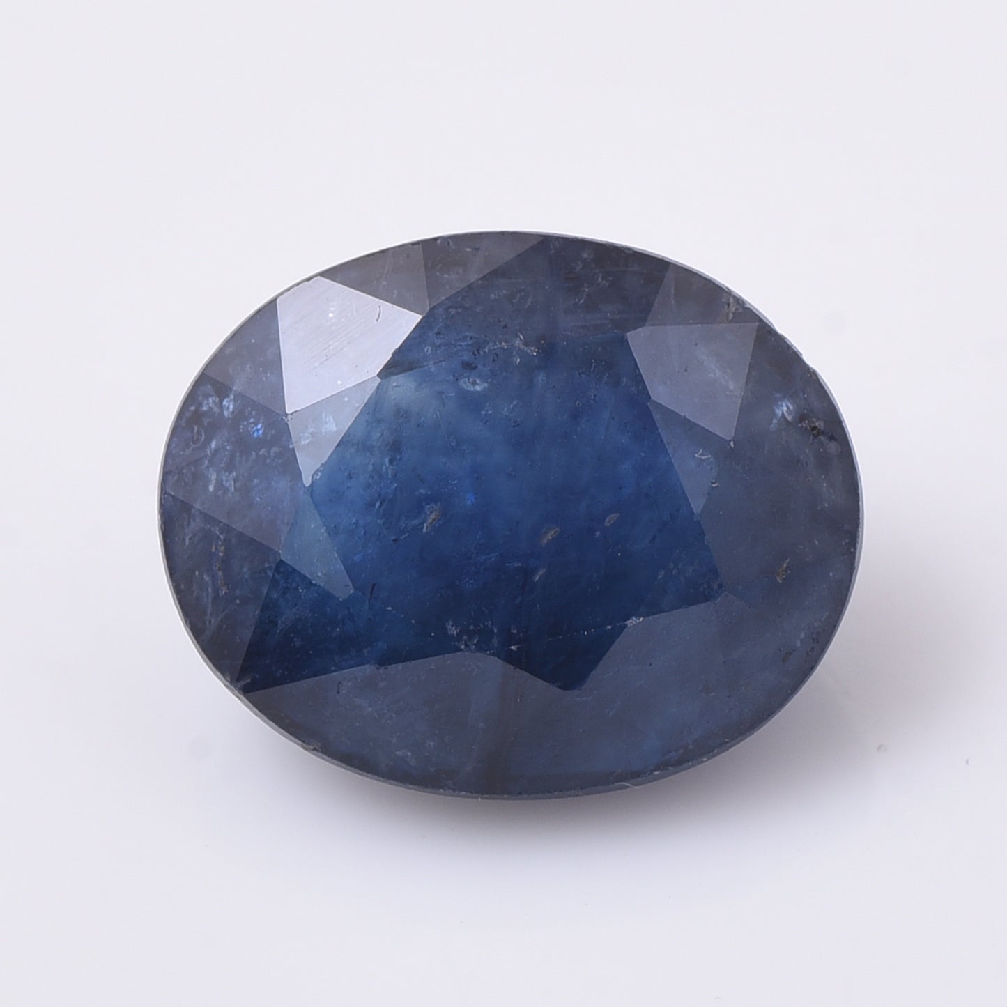 5.68 Natural Corundum Sapphire Oval Mixed Cut Gemstone
