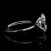 3.00 Carats Lab Grown Diamond 14K Gold Ring