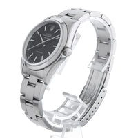 Pre-owned Rolex Air-King 14000M Black Bar Y-number Men's