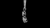 4.79 Ct Round Lab Grown Diamond 14K Gold Pendant