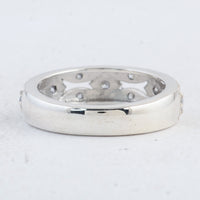 0.52 Ct Round Cubic Zirconia 925 Sterling Silver Ring