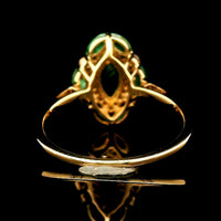 1.01 Ct Marquise Emerald 14K Gold Ring