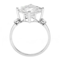 4.13 Carats Lab Grown Diamond 14K Gold Ring