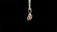 2.56 Carats Pink Lab Grown Diamond 14K Gold Pendant