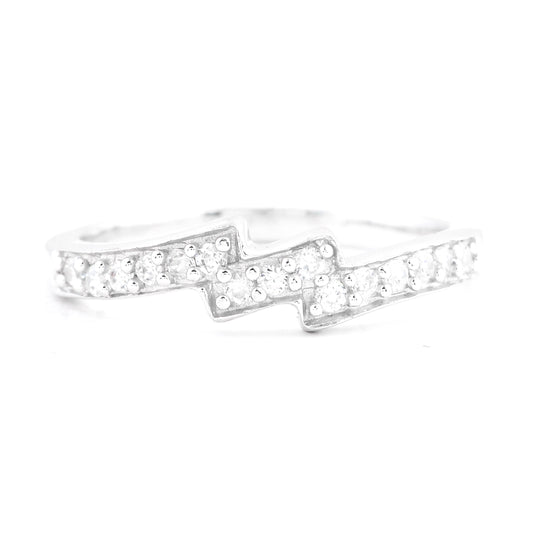 0.85 Ct Cubic Zirconia 925 Sterling Silver Ring