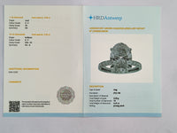 4.41 Carats Lab Grown Diamond 14K Gold Ring