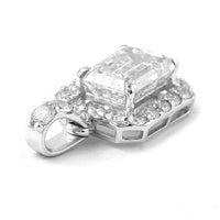 2.46 Carats Lab Grown Diamond 14K Gold Pendant
