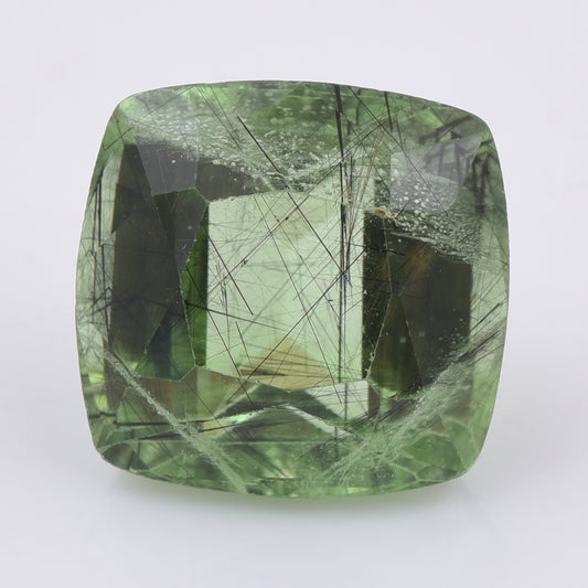 9.28 Natural Peridot Cushion Mixed Cut Gemstone